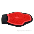 Gant de lavage pour animaux de compagnie Brosse de gant de toilettage pour animaux de compagnie